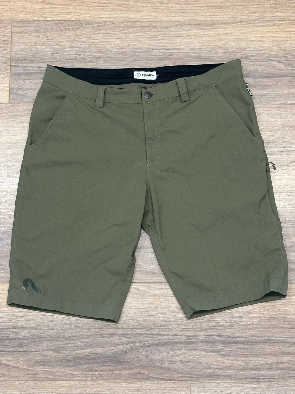 Flylow Hot Tub Shorts in Green Size 36